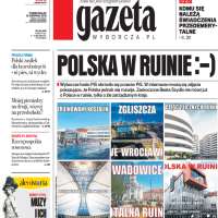 «Польша в руинах» (статья в газете).